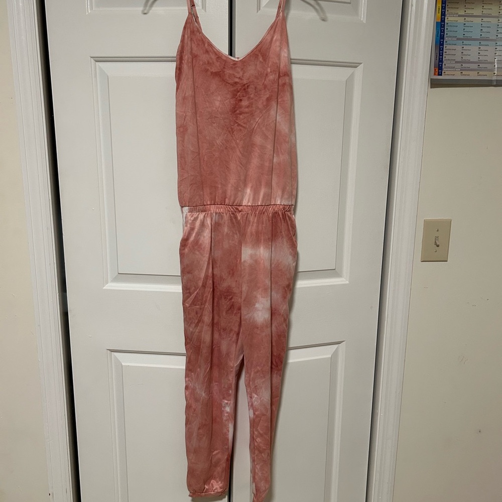 Stylish Pink Jumpsuit
